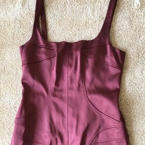 David Meister Size 4 Garnet Mermaid Evening Gown